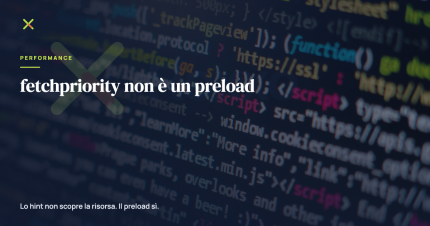 fetchpriority non è un preload